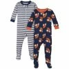 Gerber® BabyPreemie - 24M 2-Pack Baby & Toddler Boys Fox Snug Fit Footed Cotton Pajamas