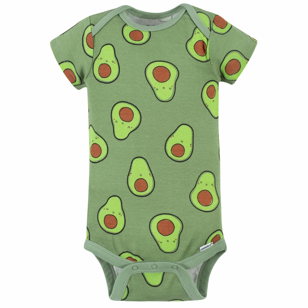 Hot Sale 👍 Gerber® 6-Pack Baby Tacos & Avocados Onesies® Bodysuits BabyPreemie - 24M 🔔 2 Gerber® 6-Pack Baby Tacos & Avocados Onesies® Bodysuits BabyPreemie - 24M