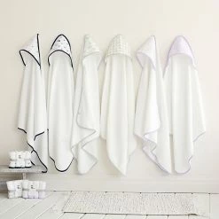 Outlet 👏 Just Born 2-Pack 👧 Girls Lilac Trellis Hooded Towels BabyPreemie - 24M ⌛ 4 Just Born 2-Pack Girls Lilac Trellis Hooded Towels BabyPreemie - 24M