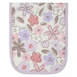 Gerber® 4-Pack Girls Bunny Ballerina Terry Burp Cloths