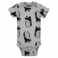 Cheap 🥰 Gerber® 5-Pack Baby Boys Comfy Stretch Badger Short Sleeve Onesies® Bodysuits BabyPreemie - 24M 💯 11 Gerber® 5-Pack Baby Boys Comfy Stretch Badger Short Sleeve Onesies® Bodysuits BabyPreemie - 24M