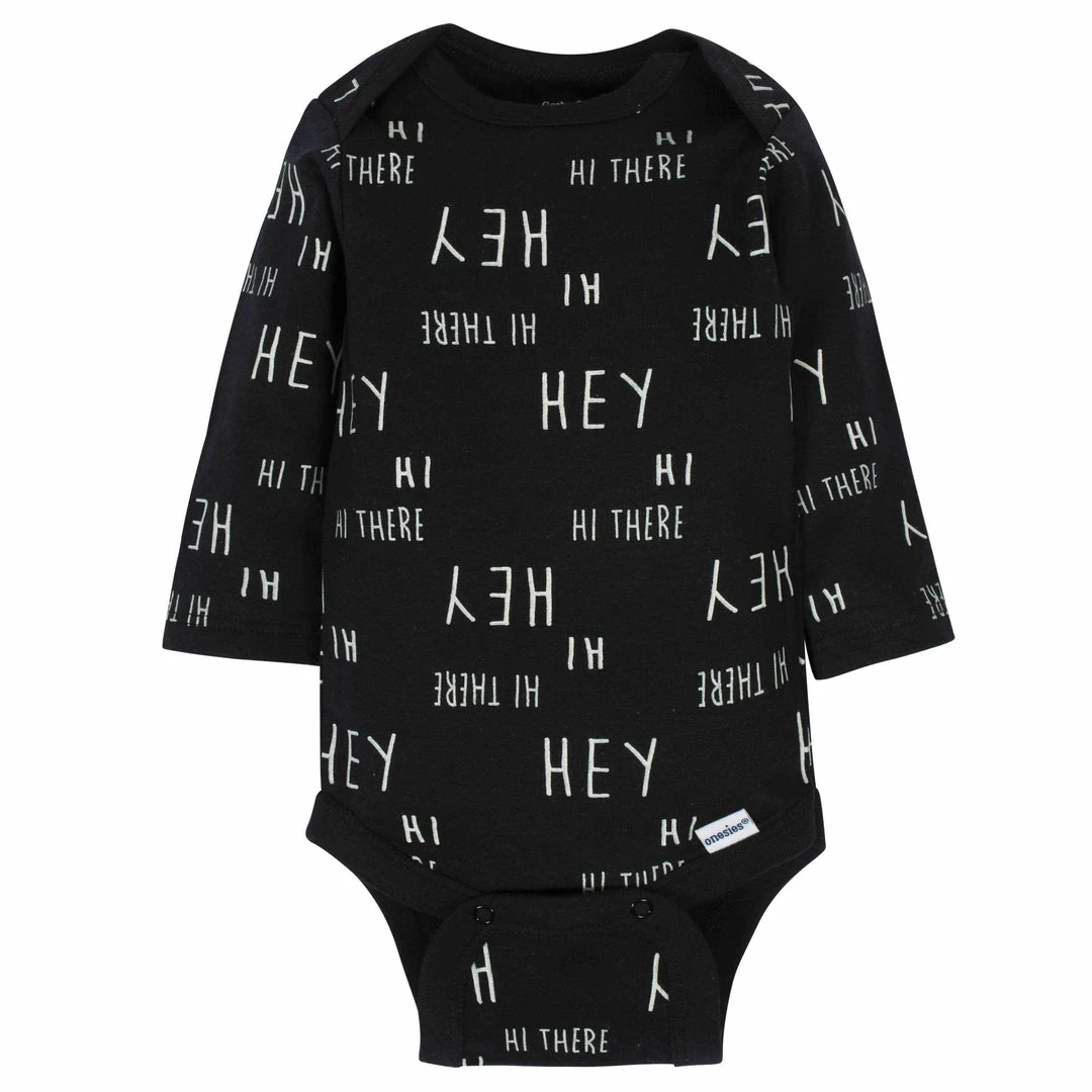 Coupon 👏 Gerber® 6-Pack Baby Boys Bear Long Sleeve Onesies® Bodysuits ✨ 5 Gerber® 6-Pack Baby Boys Bear Long Sleeve Onesies® Bodysuits