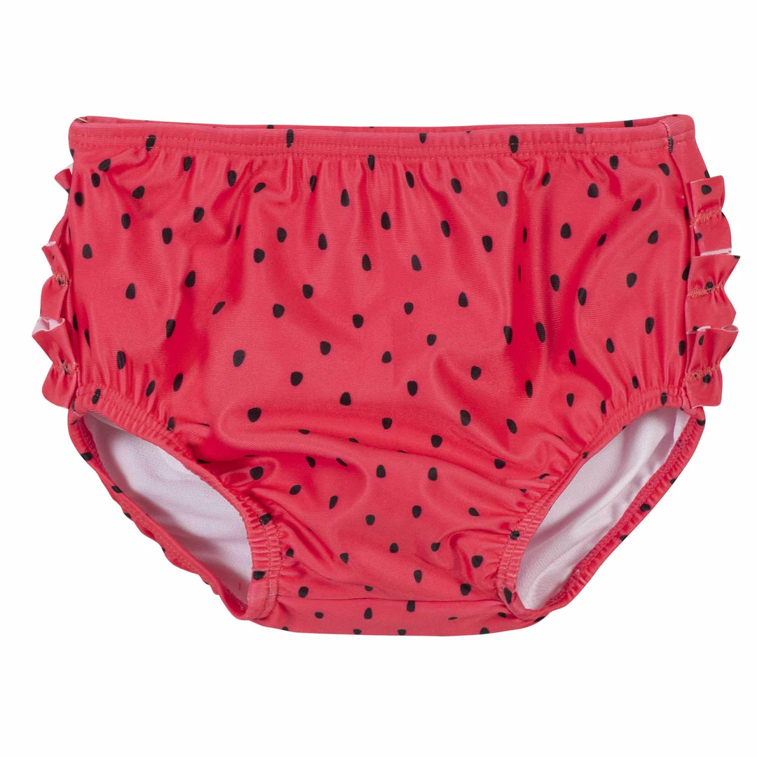 New 🔥 Gerber® 3-Piece 👧 Girls Watermelon Swim Bottoms, Rash Guard, & Hat Bundle BabyPreemie - 24M 😍 4 Gerber® 3-Piece Girls Watermelon Swim Bottoms, Rash Guard, & Hat Bundle BabyPreemie - 24M
