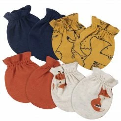 Gerber® BabyPreemie - 24M 18-Piece Baby Boys Fox Onesies® Bodysuit, Mitten, Cap, & Sock Set
