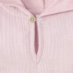 Gerber® Kids BabyPreemie - 24M Infant & Toddler Girls Pink Gauze Hoodie