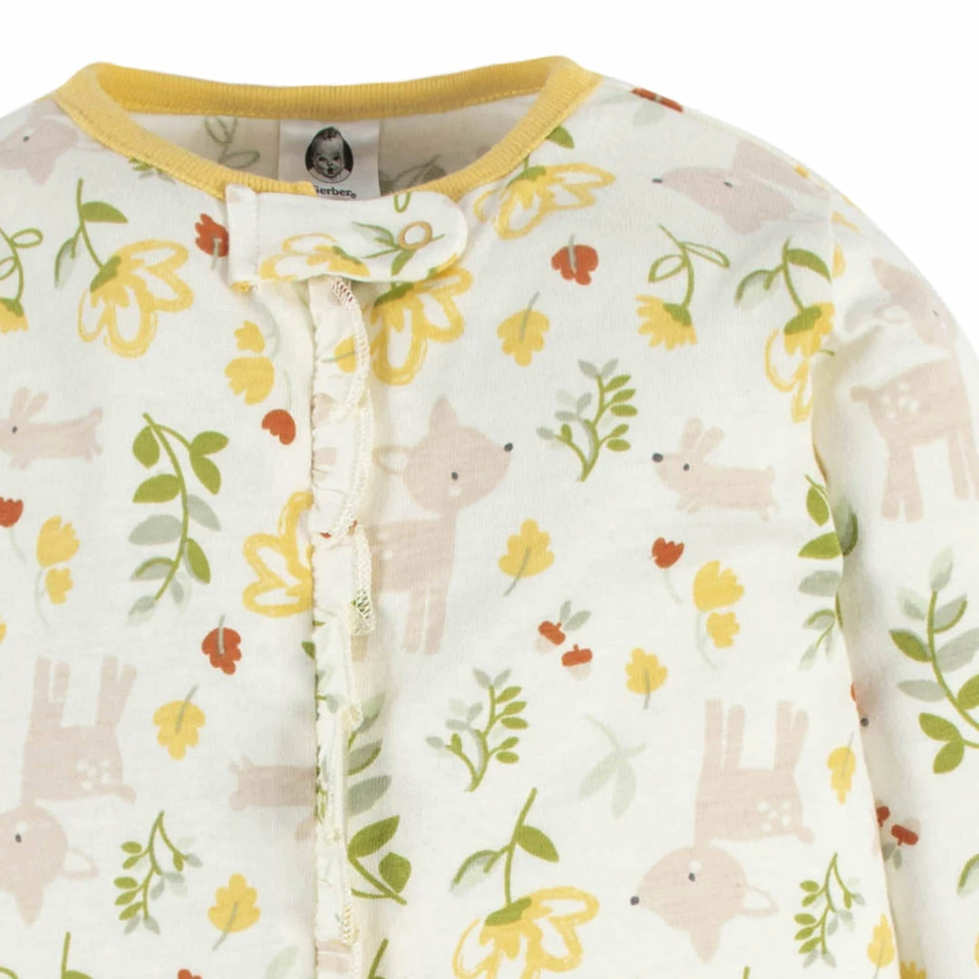 Outlet 😀 Gerber® Baby 👧 Girls Floral Meadow Sleep 'N Play 🧨 2 Gerber® Baby Girls Floral Meadow Sleep 'N Play