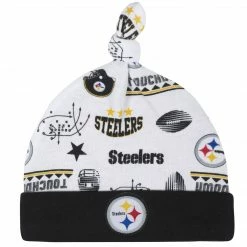 NFL Pittsburgh Steelers 3-Piece Baby Boys Bodysuit, Sleep 'N Play, And Cap Set