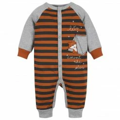Gerber® Baby Boys Camping Organic Coverall