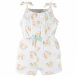 Best Sale 👍 Gerber® See What's New 2-Pack Baby & Toddler 👧 Girls Dots Of Rainbows Tank Rompers 🤩 19 Gerber® See What's New 2-Pack Baby & Toddler Girls Dots Of Rainbows Tank Rompers