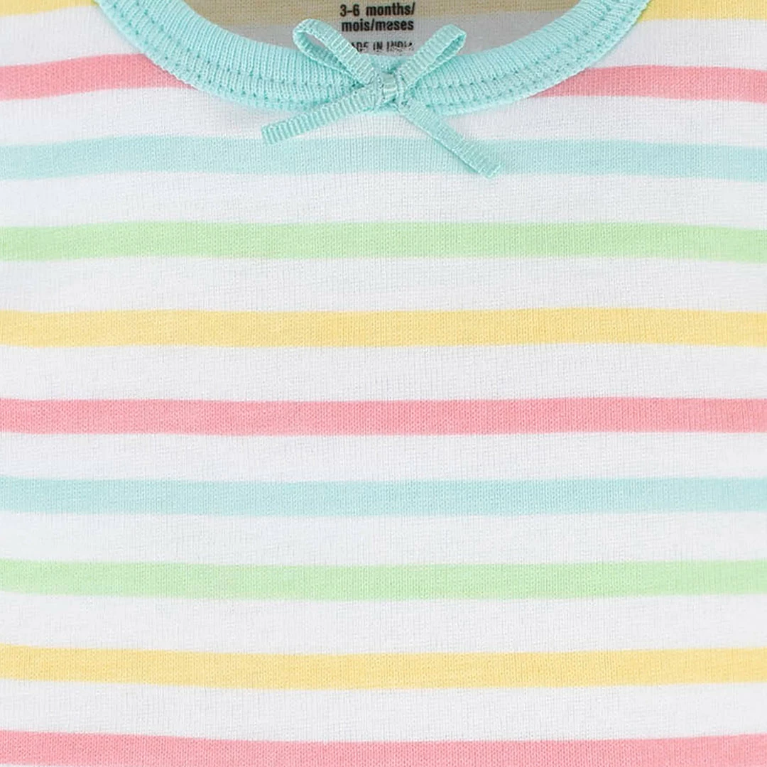 Buy 🔔 Gerber® 4-Pack Baby 👧 Girls Dots Of Rainbows Tank Onesies® Bodysuits 🎉 5 Gerber® 4-Pack Baby Girls Dots Of Rainbows Tank Onesies® Bodysuits