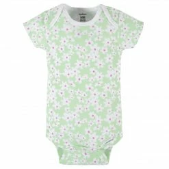 Top 10 ✨ Gerber® 4-Pack Baby 👧 Girls 🌞 Summer Blossom Short Sleeve Onesies® Bodysuits See What's New ⭐ 16 Gerber® 4-Pack Baby Girls Summer Blossom Short Sleeve Onesies® Bodysuits See What's New