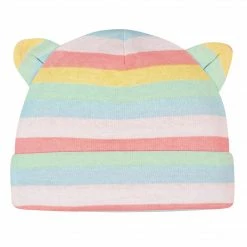 Gerber® 5-Pack Baby Girls Rainbow Caps BabyPreemie - 24M