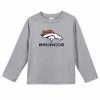 NFL Denver Broncos Boys Long Sleeve Tee Shirt BabyPreemie - 24M