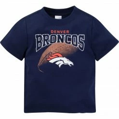 NFL BabyPreemie - 24M 3-Pack Baby & Toddler Boys Broncos Short Sleeve Shirts