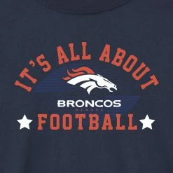 NFL Denver Broncos Baby & Toddler Boys Long Sleeve Tee Shirt BabyPreemie - 24M