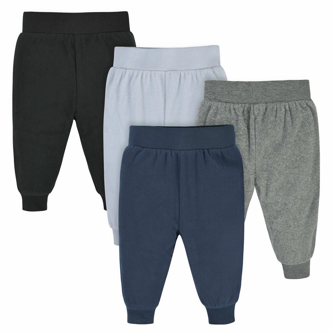 Deals 🧨 Gerber® 4-Pack Baby Boys Navy & Gray Microfleece Pants 😉 1 Gerber® 4-Pack Baby Boys Navy & Gray Microfleece Pants