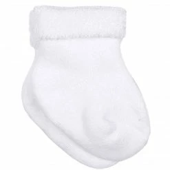 Gerber® 10-Pack Baby Boys Lion & White Wiggle Proof® Socks