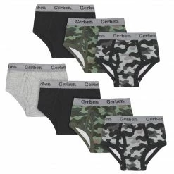 Gerber® 7-Pack Toddler Boys Camo Briefs Underwear
