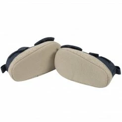 Gerber® BabyPreemie - 24M Baby Girls Navy Chambray Shoes