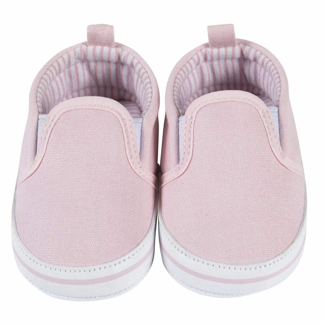 Budget 👍 Gerber® Baby 👧 Girls Pink Slip-On 👟 Sneaker 🧨 3 Gerber® Baby Girls Pink Slip-On Sneaker