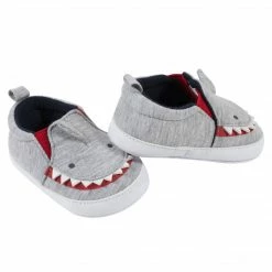 Gerber® Baby Boys Gray Shark Shoes BabyPreemie - 24M
