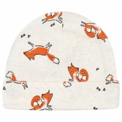 Gerber® BabyPreemie - 24M 5-Pack Baby Boys Fox Caps