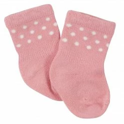 Gerber® BabyPreemie - 24M 6-Pack Baby Girls Princess Wiggle Proof® Jersey Crew Socks
