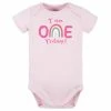 Gerber® BabyPreemie - 24M Baby Girl "I Am One Today" Short Sleeve Onesies® Bodysuit