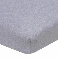 Gerber® Toddler Boy Boys Gray Fitted Crib Sheet