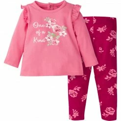 Gerber® 2-Piece Baby & Toddler Girls Feelin' Floral Tunic & Legging Set BabyPreemie - 24M