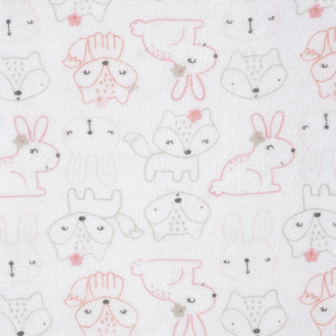 Wholesale 🎁 Gerber® 5-Pack Baby 👧 Girls Critters Flannel Receiving Blankets BabyPreemie - 24M ⭐ 5 Gerber® 5-Pack Baby Girls Critters Flannel Receiving Blankets BabyPreemie - 24M