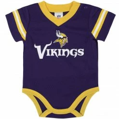 NFL Minnesota Vikings Baby Boys Bodysuit BabyPreemie - 24M