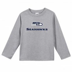 NFL Toddler2T - 5T Seattle Seahawks Boys Long Sleeve Tee Shirt