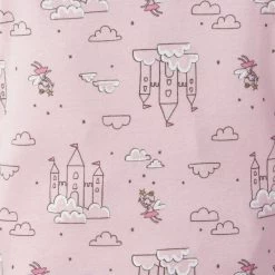 Gerber® BabyPreemie - 24M 4-Piece Infant & Toddler Girls Castle Snug Fit Cotton Pajamas