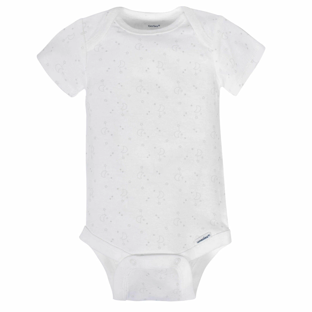 Top 10 💯 Gerber® 8-pack Baby Neutral Animals Short Sleeve Onesies® Bodysuits BabyPreemie - 24M 🎉 5 Gerber® 8-pack Baby Neutral Animals Short Sleeve Onesies® Bodysuits BabyPreemie - 24M