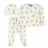 Gerber® 3-Piece Baby Girls Lemon Squeeze Pointelle Take Me Home Set See What's New
