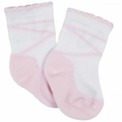 Gerber® 10-Pack Baby Girls Fairy Tale & White Wiggle Proof® Socks