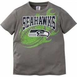 NFL Seattle Seahawks Toddler Boys Short Sleeve Performance Tee Shirt
