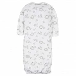 Gerber® 4-Pack Baby Neutral Sheep Gowns BabyPreemie - 24M