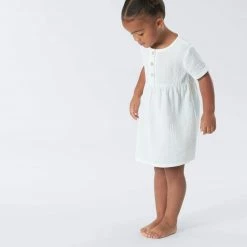 Gerber® Kids Infant & Toddler Girls Striped Gauze Dress BabyPreemie - 24M