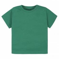 Gerber® 5-Pack Baby & Toddler Kelly Green Premium Short Sleeve Tees