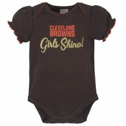 Best reviews of ❤️ NFL Cleveland Browns Baby 👧 Girls Short Sleeve Bodysuits 👍 7 NFL Cleveland Browns Baby Girls Short Sleeve Bodysuits