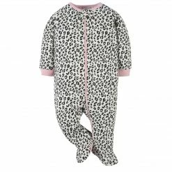 Gerber® 2-Pack Baby Girls Leopard Sleep 'n Plays