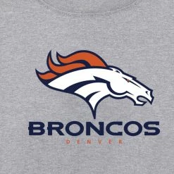 NFL Denver Broncos Boys Long Sleeve Tee Shirt BabyPreemie - 24M
