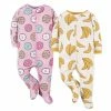 Gerber® 2-Pack Baby Donuts & Bananas Sleep 'N Play