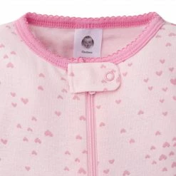 Gerber® 2-Pack Baby & Toddler Girls Rainbow Snug Fit Footed Cotton Pajamas