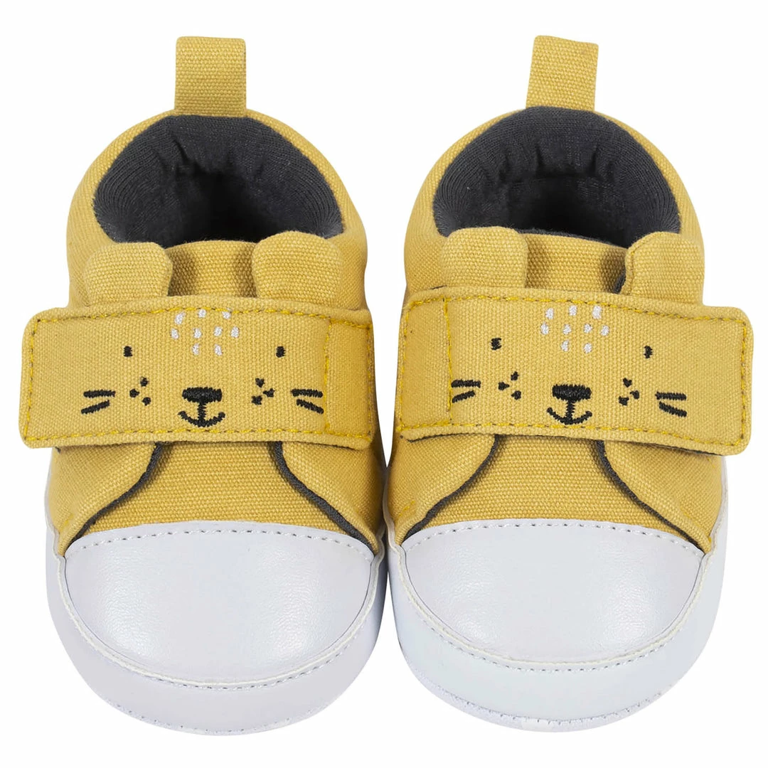 New 🧨 Gerber® Baby Boys Lion Canvas 👟 Shoes BabyPreemie - 24M 🛒 2 Gerber® Baby Boys Lion Canvas Shoes BabyPreemie - 24M