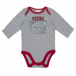 Budget ๐ NFL 2-Pack Baby Boys 49Ers Long Sleeve Bodysuits ๐ 6 NFL 2-Pack Baby Boys 49Ers Long Sleeve Bodysuits
