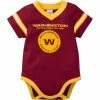 NFL Baby Boys Washington Short Sleeve Jersey Bodysuit BabyPreemie - 24M