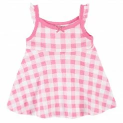 Gerber® 3-Piece Baby & Toddler Girls Summer Blossom Dress, Diaper Cover & Sun Hat Set See What's New